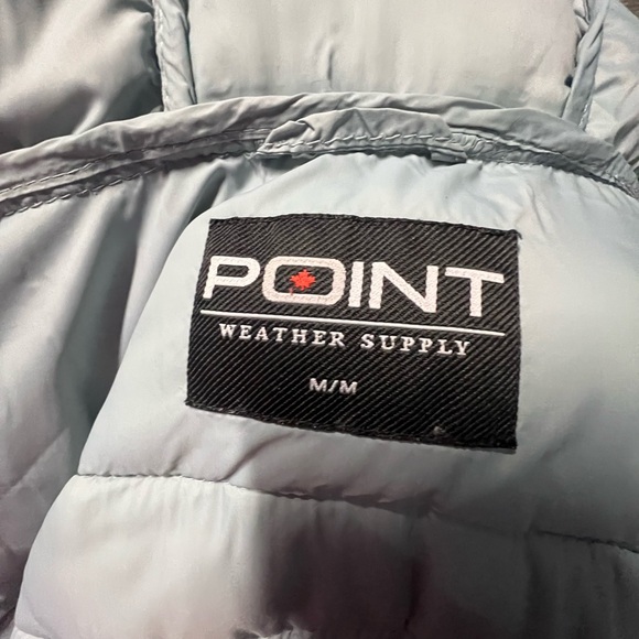 Light Blue Quilted Jacket - Picture 3 of 3